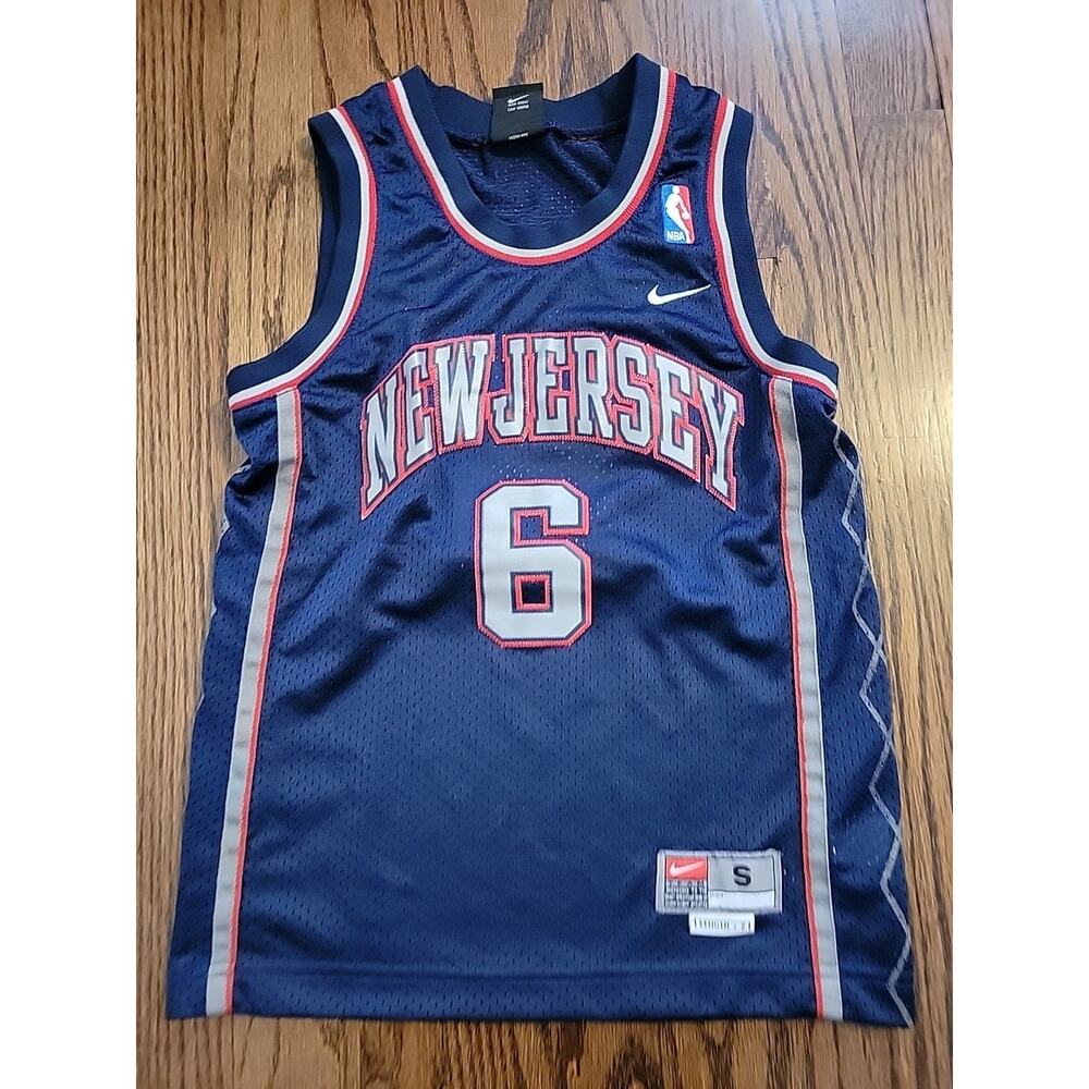 Nike Kenyon Martin New Jersey Nets Jersey NBA Basketball Youth Small Boys Kids - Picture 2 of 10